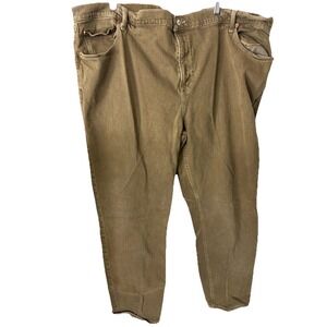 Abercrombie & Fitch‎ Jeans Mens 48x31 Brown Denim 90s Loose Authentic Straight